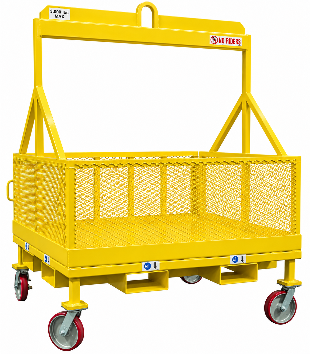 Heavy-Duty Hoisting Crane Baskets Heavy-Duty Hoisting Crane Baskets