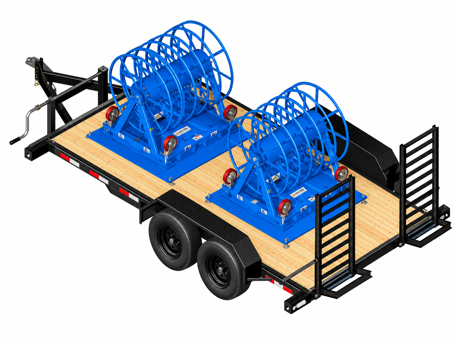 Parallel Reel Payout Trailer PRP Parallel Reel Payout Trailer PRP