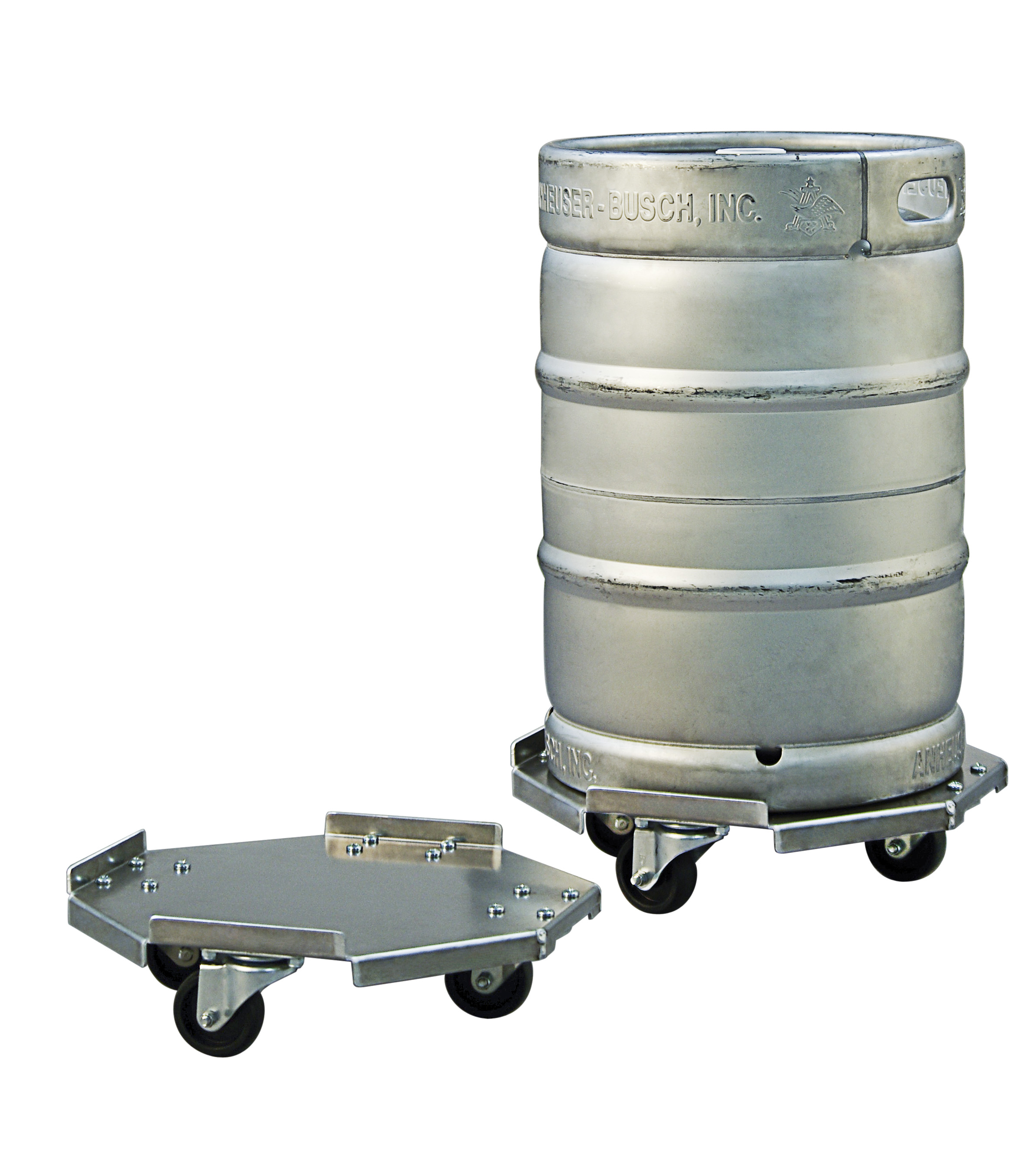 Aluminum Keg Dolly with Casters Keg Handling Equipment