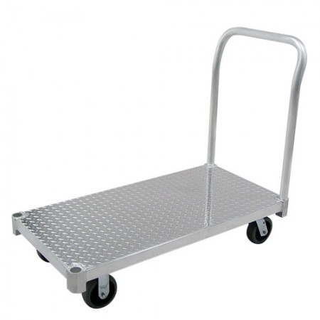 Aluminum-Platform-Truck-with-Diamond-Plate-Deck Aluminum-Platform-Truck-with-Diamond-Plate-Deck