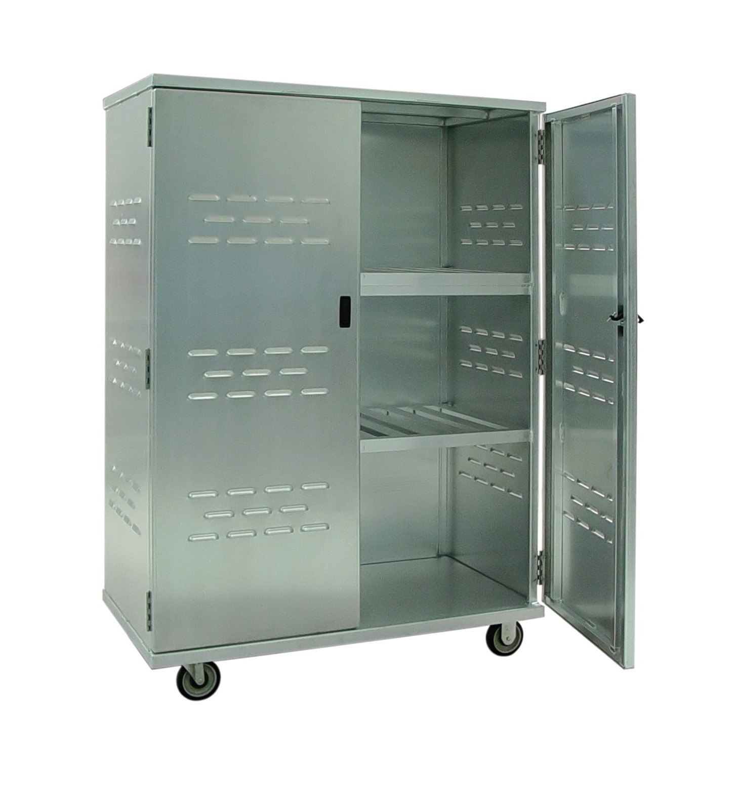Aluminum Security Cart Industrial Storage Cart