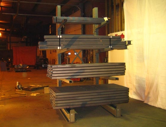 Steel Tube Storage Racks Warehouse Rack  and Shelf