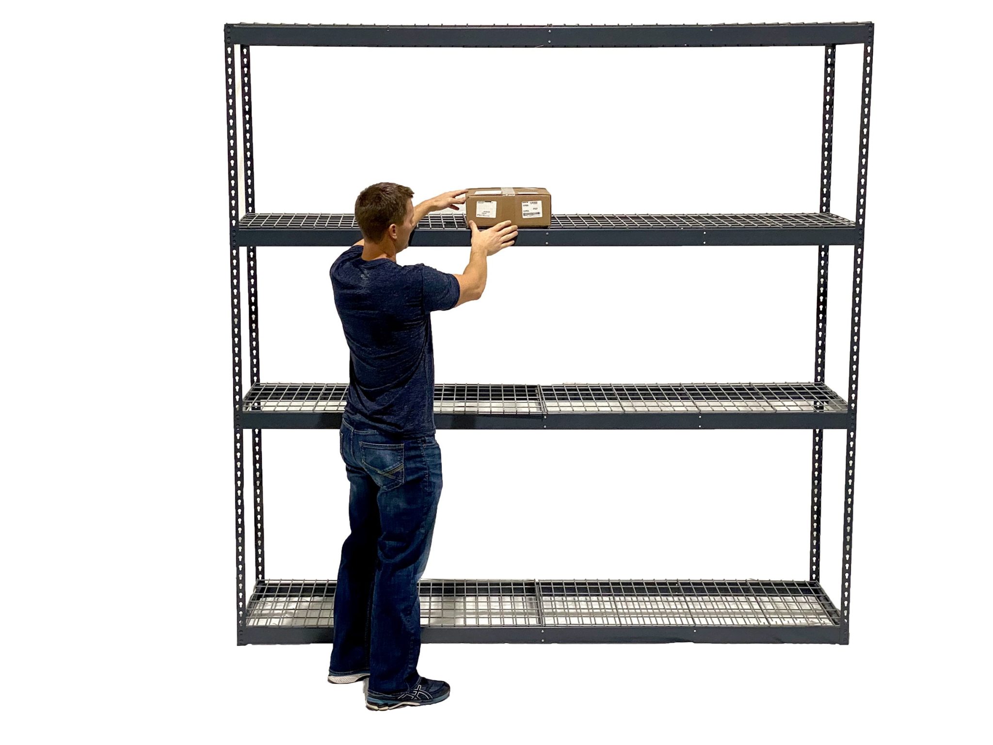 Boltless Rivet Rack Shelving | Bulk Storage Rack System