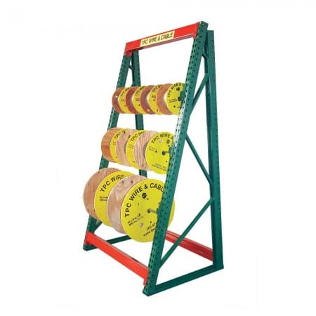 Cable Reel Rack | Pallet Rack Reel Holder