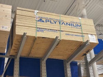 Cantilever Plywood Storage Racks