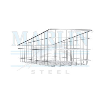 Chrome Wire Nesting Retail Display Baskets 00-132-12