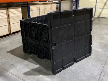 Collapsible Bulk Box with Lid Removed
