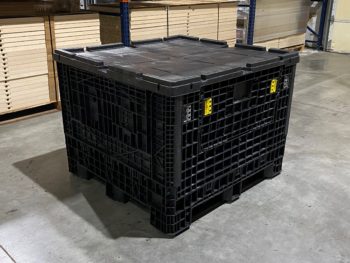 Collapsible Bulk Box with Lid
