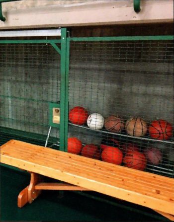 College High School Athletic Equipment Storage Lockers