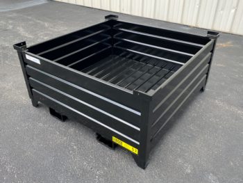 Corrugated Steel Bins with Fork Guides Feature Picture
