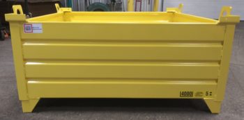 Corrugated Steel Container with Lifting Lugs
