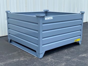 Corrugated Steel Containers with Steel Runners Feature Pic
