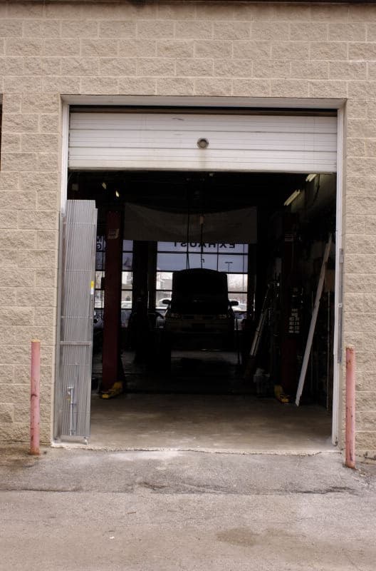 Security Gates for Auto Repair Shop Warehouse Rack  and Shelf