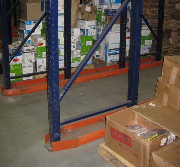 Guide Rail System Bumper Rails Warehouse Rack and Shelf