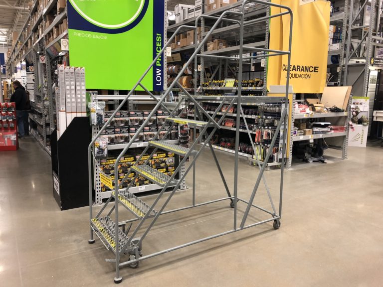 Easy 50 Cotterman Industrial 10 Step Rolling Ladder