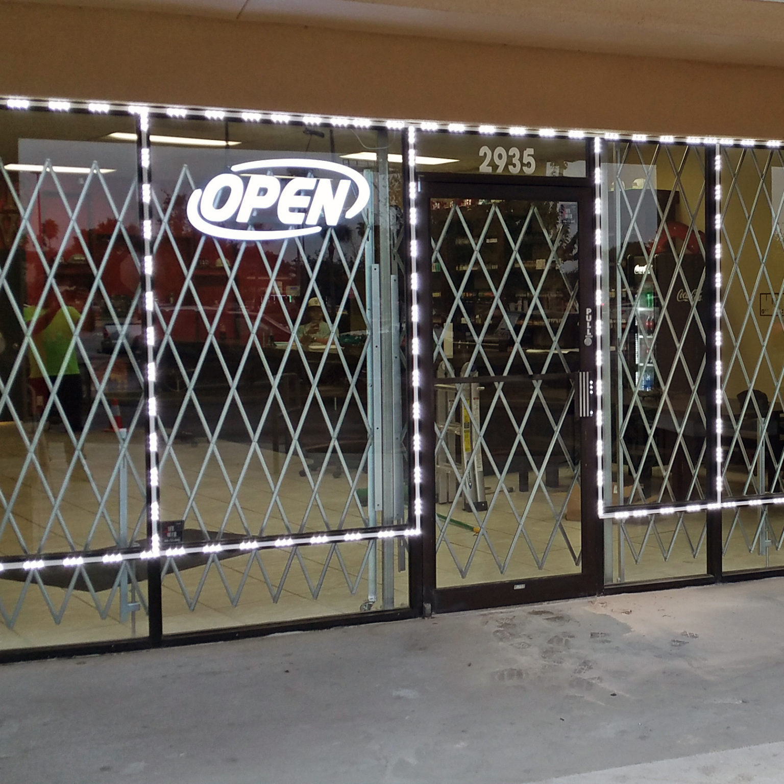 Folding Scissor Gates | Overhead Door Security Gates