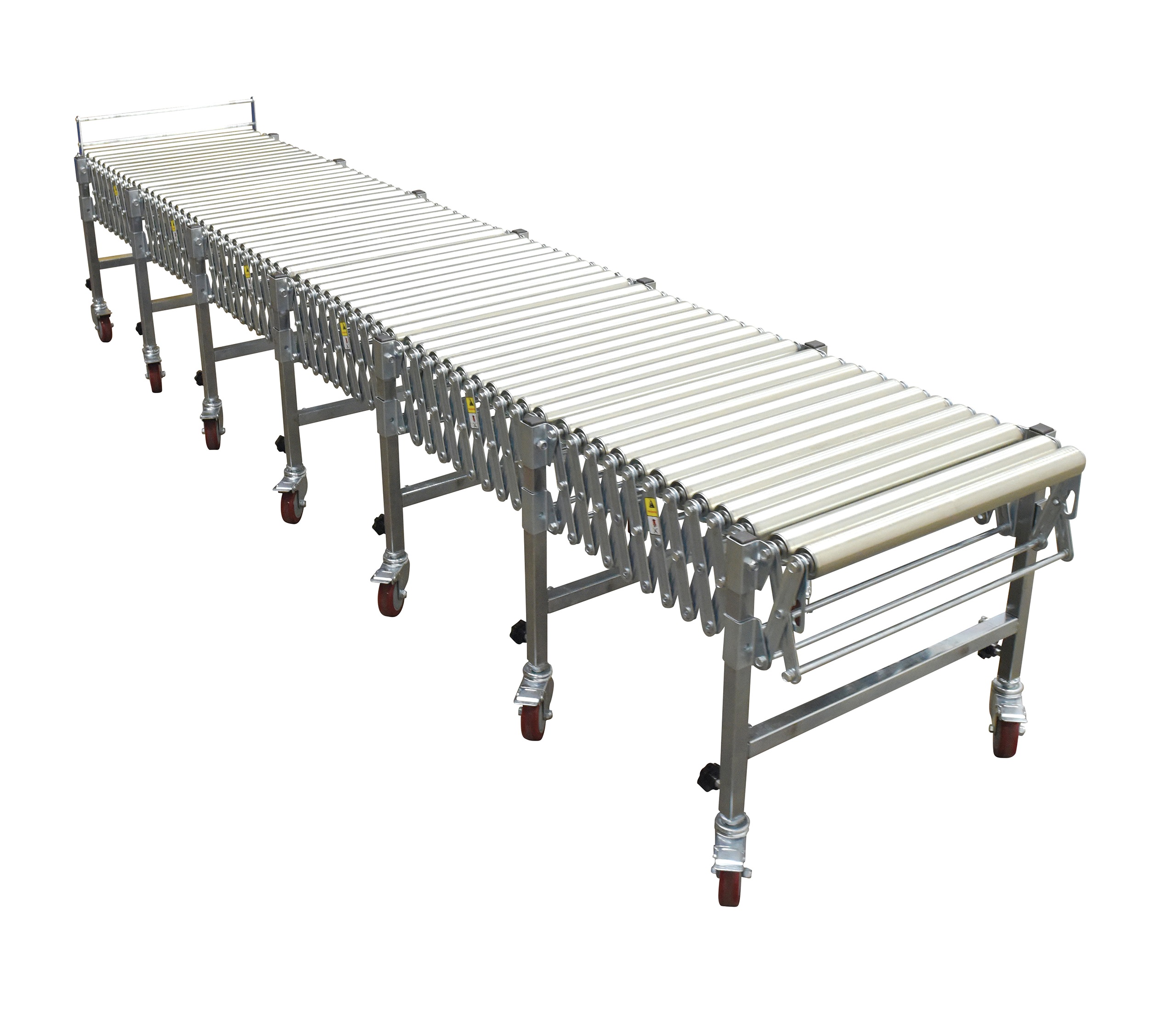 Expandable Conveyors: Accordion Roller & Skate Wheel