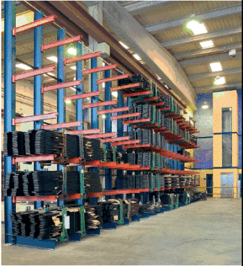 Heavy Duty Structural Cantilever with I-Beam Construction