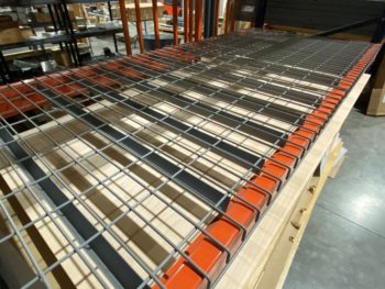 Heavy Duty Wire Deck with Extra Channel Supports