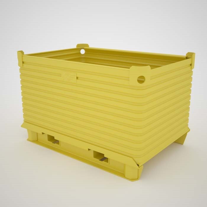 Corrugated S Containers Steel Bulk Container For