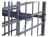 66 Opening Horizontal Bar Rack | Warehouse Storage Rack