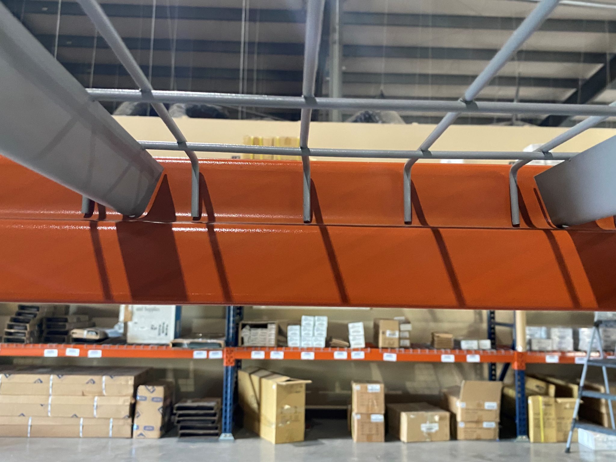 Inside Waterfall Wire Mesh Decking for Pallet Racking - Sale