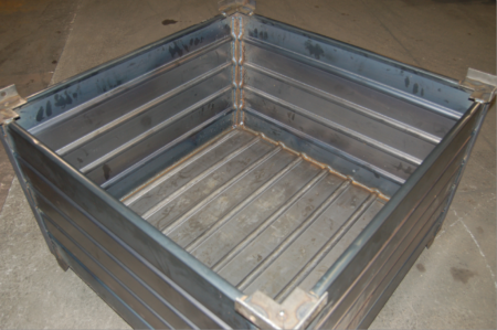 Leak Resistant Custom Corrugated Steel Containers