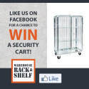 Like us on Facebook for a chance to win a Security Cart