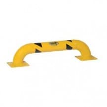 Low Profile Rack Guards used as End of Aisle Protectors