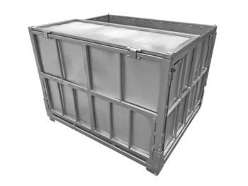 MC-1-NL-GR Collapsible IBC Intermediate Bulk Container with Lid