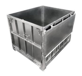 MC-1-NL-GR Collapsible IBC Intermediate Bulk Container without Lid Feature Pic