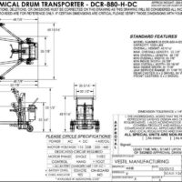 Mechanical Drum Lifting Device 