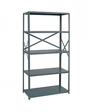 Open Metal Shelving Steel Units, Industrial Shelving Units Used