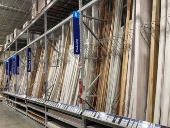 Millwork Racks with M-Dividers