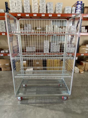 Mobile Wire Shelf Stock Carts