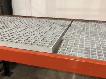 Molded Fiberglass Grate Pallet Rack Decking