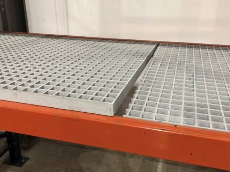 Molded Fiberglass Grating for Pallet Rack Decking