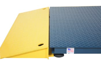 PLASTIC PALLETS & SKIDS, Yellow, Uniformed supported weight Cap. (lbs.)  Floor (Static) / Floor (Dynamic) / Unsupported Pallet Rack: 6600 / 2200 /  0, Fork Opening W x H: 10-1/4 x 3-3/4