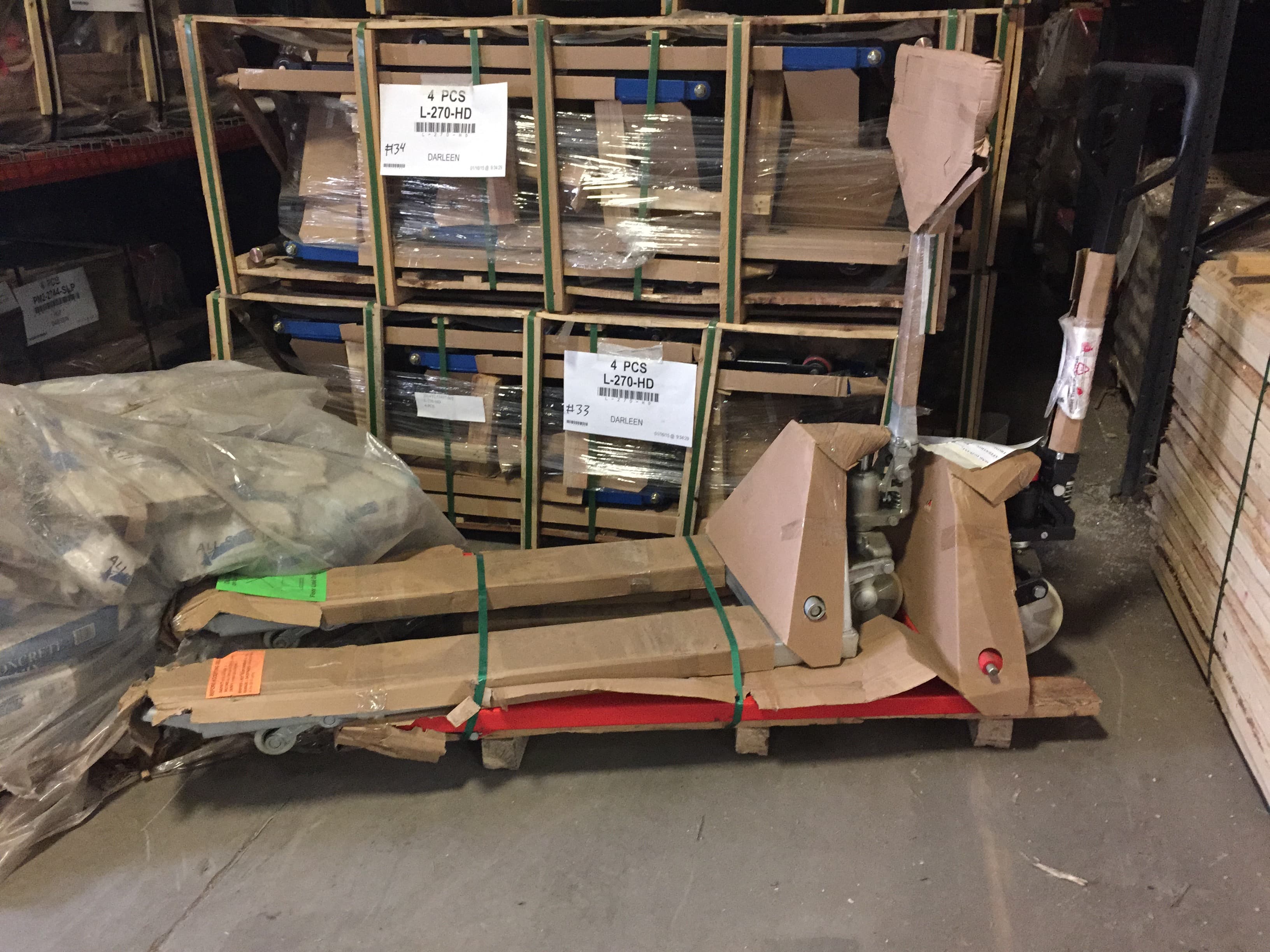 Hand Pallet Jacks Warehouse Pallet Jack