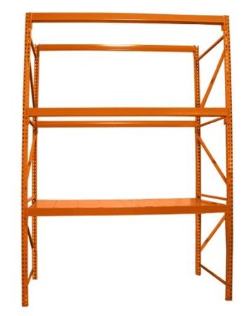 Pallet Rack Custom Color Orange
