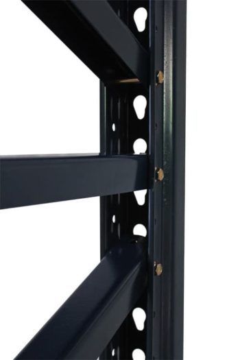 Pallet-Rack-Upright-Frame-with-Bolted-Bracing