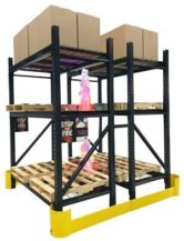 Flue space protection products for fire safety - Warehouse Rack and Shelf