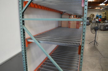 Perforated Steel Rack Deck Side View