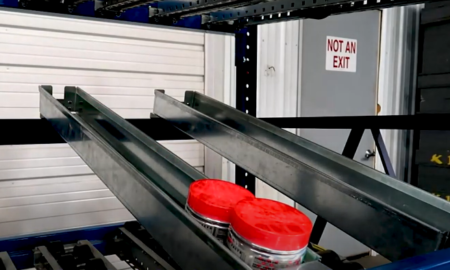 Bottle Pick Rack | Plastic Container Rack | Warehouse Rack and Shelf