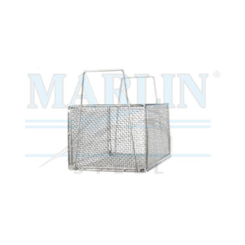 Rectangular Stainless Steel Mesh Wire Baskets Handles 00-103A-31