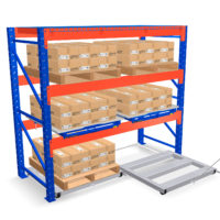 Pallet Rack Sliding Shelves | Pallet Rack Pull-Out Shelves