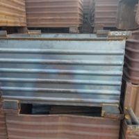 Round Corner Corrugated Steel Container