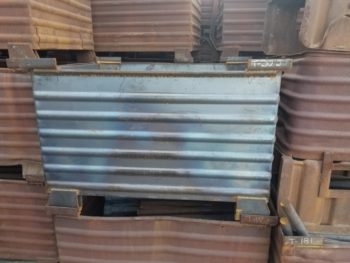Round Corner corrugated steel bins