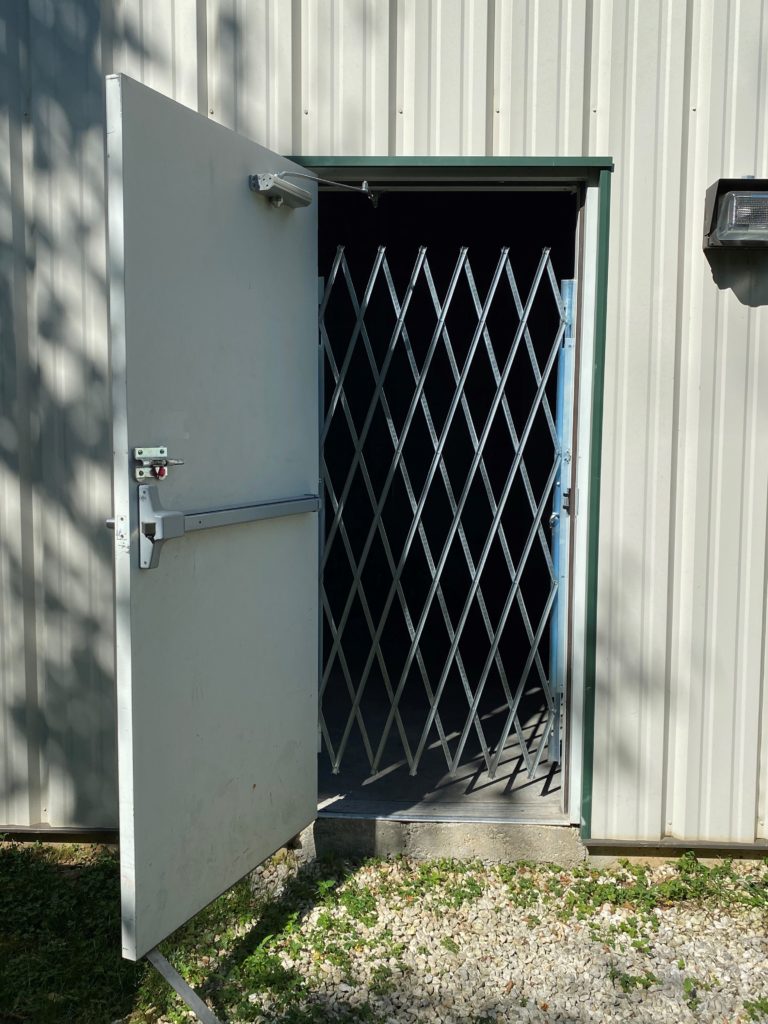 Folding Door Gate | Hinged Scissor Style Gate