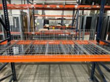 Snap-In Wire Backstops for Wire Decking Contain Boxes & Cartons